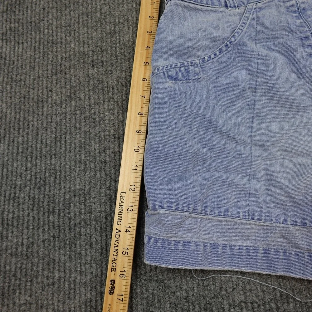 Vintage Patagonia Stand Up Shorts Mens 30 Blue Light Wash Relaxed Fit Distressed